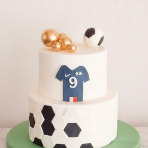 Gâteau anniversaire Football