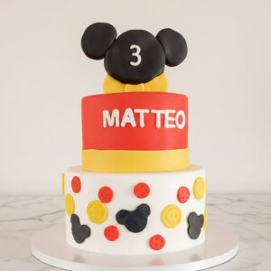 Gâteau anniversaire Mickey
