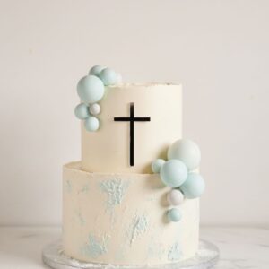Gâteau Baptême Ballons